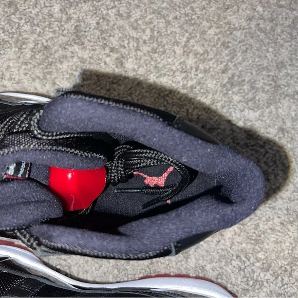 AIR JORDAN RETRO BRED 11 XI NIKE DS WITH BOX AND SHOE HORN ORIGINAL RARE
